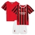 CONJUNTO INFANTIL AC MILAN I 24/25 - PUMA - VERMELHO E PRETO - comprar online