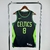 REGATA BOSTON CELTICS CITY EDITION 24/25 - NIKE MASCULINA - PRETA COM DETALHES EM VERDE na internet