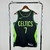 REGATA BOSTON CELTICS CITY EDITION 24/25 - NIKE MASCULINA - PRETA COM DETALHES EM VERDE