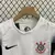 CONJUNTO INFANTIL TIMÃO I 24/25 - NIKE - BRANCO COM DETALHES EM PRETO - Bate Bola imports