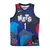 REGATA BROOKLYN NETS 23/24 - NIKE MASCULINA - PRETA COM DETALHES COLORIDOS na internet