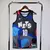 REGATA BROOKLYN NETS 23/24 - NIKE MASCULINA - PRETA COM DETALHES COLORIDOS na internet