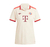 CAMISA BAYERN DE MUNIQUE III 24/25 - ADIDAS TORCEDOR FEMININA - BEGE COM DETALHES EM VERMELHO