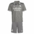 CONJUNTO INFANTIL REAL MADRID III 24/25 - ADIDAS CINZA