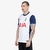 CAMISA TOTTENHAM I 24/25 - NIKE TORCEDOR MASCULINA - BRANCO COM DETALHES EM AZUL