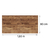 TAMPO DE PINUS TINGIDO RETANGULAR 1600X600X25MM - comprar online