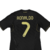 Real Madrid - Hala Madrid - Camisa - uniforme - Manto - Reserva - Preto - Preta - Negro - Negra - Adidas - 2011/2012 - Cristiano Ronaldo - CR7 - Torcedor - Retro - Fan - Kit - Jersey - Black - Bwin