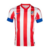 Atletico de Madrid - Camisa - Blusa - Uniforme - Retro - Raridade - Manto - Mural Retro - Camisa Retro - 1 - Home - I - Branca e Vermelha - Falcao - Espanha - La Liga - Vicente Calderon - 2012/2013 - Kit - Jersey - Masculina - Masculino - Man - Men