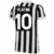 Camisa retro da Juventus, preta e branca, com listras verticais e logo da equipe, modelo 1984/1985.
Camisa - Juventus - Ariston - Anos 80 - Ariston - Campeonato Italiano - Platini - Kit - Jersey - Kappa - 