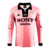 Juventus - Turim - Uniforme - Camisa - Blusa - Manga Longa - 1997/1998 - Zidane - Rosa - Sony Mini Disc - Anos 90 - Itália - Serie A - Masculino - Masculina - Kit - Jersey - Pink - Long Sleeve - Man - Men