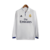 Real Madrid - Real - Madrid - Camisa - Manto - Blusa - Uniforme - Retro - Raridade - Manga Longa - Branca - 1 - Home - I - Branca - Branco - Fly Emirates - Adidas - Champions League - UEFA - FIFA - CR7 - Cristiano Ronaldo - Kit - Jersey - Long Sleeve - 20