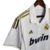 Real Madrid - Madrid - Madri - Camisa - Uniforme - Blusa - Manto - Retro - Raridade - Mural Retro - Bwin - Branca - Branco - Blancos - 1 - Home - I Listras Douradas - 2011/2012 - Kit - Jersey - Shirt - White - Fan - Player - Man - Men - Masculino - Mascul