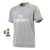 Real Madrid - Camisa - Blusa - Uniforme - Manto - Cinza - 2 - Away - II - Torcedor - Fly Emirates - Adidas - Cristiano Ronaldo - Bale - Marcelo - Benzema - Masculino - Masculina - Kit - Jersey - Tshirt - 2015/2016 - Champions League - FIFA - La Liga - Pat