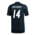 Real Madrid - Madrid - Cristiano Ronaldo - CR7 - Camisa - Blusa - Uniforme - Manto - 2 - Away - II - Preta - Detalhes Cinza - Casemiro - 2018/2019 - Retro - Raridade - FIFA - Mundial - Champions League - Kit - Jersey - Black - Preto - Preta - Masculino - 