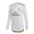 Real Madrid - Camisa - Manga Longa - Manto - Uniforme - Blusa - Branca - Branco - 2019/2020 - Fly Emirates - Detalhes Dourado - Adidas - Marcelo - 1 - Home - I - Masculino - Masculina - Homem - Kit - Jersey - White - T-shirt - Long Sleeve - Buy - Retro - 