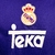 Real Madrid - Camisa - Manto - Uniforme - Blusa - 1997/1998 - 2 - Away - II - Azul - Teka - Kelme - Masculino - Masculina - Retro - Raridade - Kit - Jersey - Blue - Old - Champions League - La Liga - Roberto Carlos - Savio - Raul - Seedorf