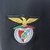 Benfica - Camisa - Vodafone - Retro - Retrô - Raridade - 2 - Away - II - Preta e Marrom - Portugal - Mural Retro - Uniforme - Blusa - Manto - Kit - Jersey - UEFA - Europa