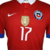 Chile - Seleção Chilena - 1 - Home - I - Copa América - Conmebol - Nike - Vidal - Medel - Sanchez - Vermelha - Roja - Jogador - Kit - Jersey - Player - 2015/2016 - Masculina - Masculino