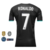 Real Marid - Madrid - Camisa - Uniforme - Blusa - Manto - 2017/2018 - 2 - Away - II - Fly Emirates - Retro - Raridade -  Mural Retro - CR7 - Cristiano ROnaldo - Champions League - La - Liga - Custom - Personalizada - Kit - Jersey - Tshirt - Black - Fan