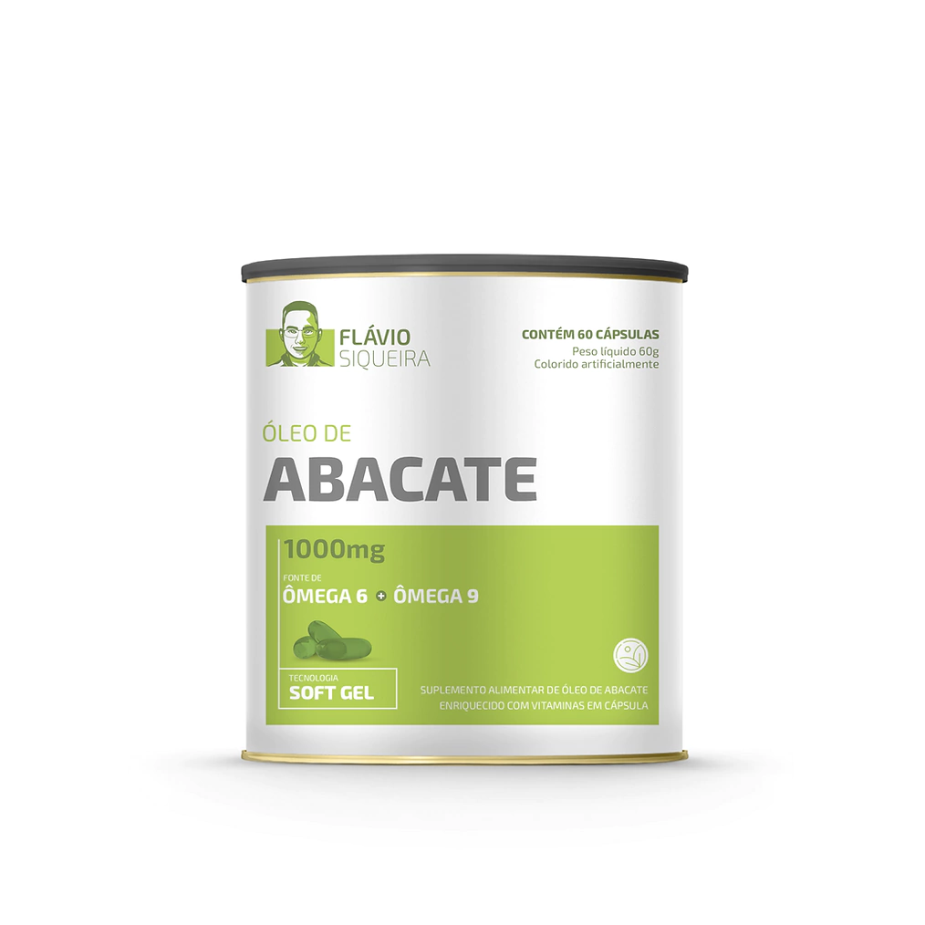 Óleo de Abacate - Omega 6 e Ômega 9