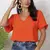 blusa feminina tecido duna - loja online