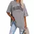 Camiseta Feminina Oversized Los Angeles California - loja online