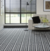 Alfombra Carpeta Boucle Multistripe Orillada Beige en internet