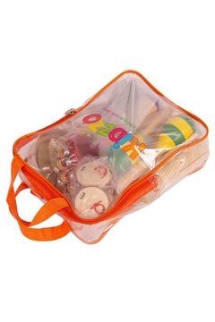 Bandinha Infantil Kidzzo Kit com 10 Instrumentos e Mochila com Alça nas Costas - comprar online