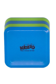 Chocalhos Kidzzo em Formas Geométricas Kit com 3 - Marmelo