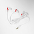 Easy Earphone Coca-Cola - Fone de ouvido intra-auricular com microfone Branco - comprar online