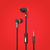 Easy Earphone Coca-Cola - Fone de ouvido intra-auricular com microfone Preto - Loja GRUPO PRISMAH