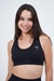 Top seamless Elevate (negro tiras anchas) - tienda online