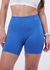 Calza corta seamless Elevate (azul índigo) - tienda online