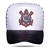 Boné Snapback Branco e Preto Enfeitado Corinthians