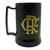 Caneca Gel Preta Texto Escrito Flamengo