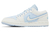 Tênis Nike Air Jordan 1 Low Reverse Ice Blue na internet