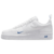 Tênis Nike Air Force 1 White Dark/ Marina Blue