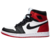 Tênis Nike Air Jordan 1 Retro High Satin Black Toe