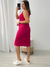 Vestido Regata Canelada Pink 20403 - comprar online