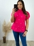 Blusa Crepe coração Pink 31734 - comprar online