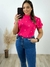 Blusa Crepe coração Pink 31734