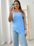 Blusa assimétrica Azul 33874