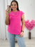 Blusa Laise com bordado Pink 34241 - comprar online