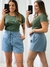 Short risca de giz Azul claro 71573 na internet