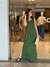 Vestido Listrado Verde - comprar online