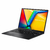 Notebook Asus VivoBook K3405VF-KM012W de 14 pulgadas con pantalla colorida y teclado negro.