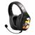 Auriculares Naruto Checkpoint Leaf Ninja HX-300 NA-HS-1001 - Negro