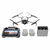 Dron DJI Mini 4 Pro Fly More Combo Plus con control remoto, tres baterías y un cargador.