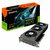 Tarjeta de video Gigabyte Eagle NVIDIA GeForce RTX 4070 con 12GB GDDR6X y su caja en un fondo blanco.