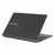 Notebook Hyundai Hybook Plus HT14CB10S02GY gris, vista posterior con teclado visible y puertos.